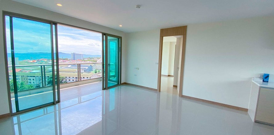 Condo sur Jomtien Beach, Pattaya, Thaïlande, 2 chambres  № 22170