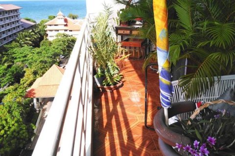 Condo sur Jomtien Beach, Pattaya, Thaïlande, 1 chambre  № 21743 - photo 7