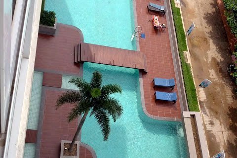 Condo sur Jomtien Beach, Pattaya, Thaïlande, 1 chambre  № 19714 - photo 11