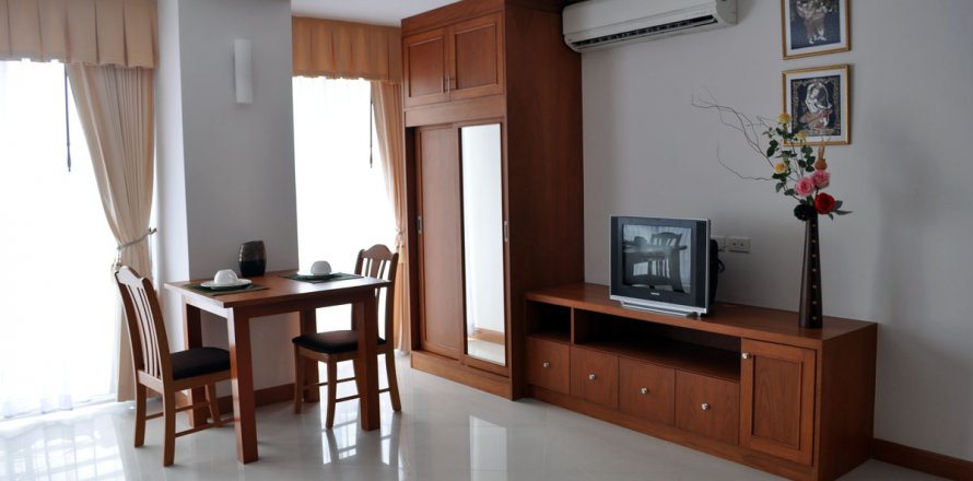 Studio dans le Condo sur Jomtien Beach, Pattaya, Thaïlande  № 24118