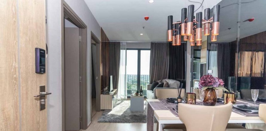 Condo à Bangkok, Thaïlande, 1 chambre à IDEO O2  № 25986