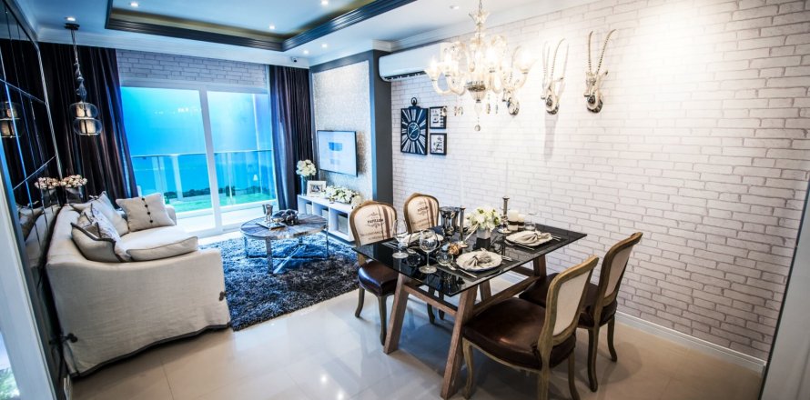 Condo à Pattaya, Thaïlande, 1 chambre à One Tower Pratamnak  № 28021