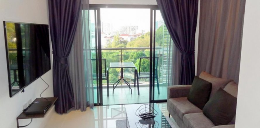 Condo à Pattaya, Thaïlande, 1 chambre à The Axis  № 29235