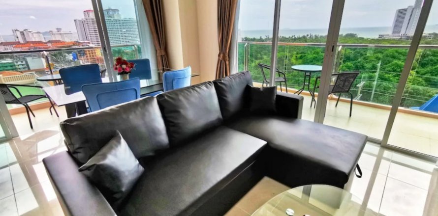 Condo à Pattaya, Thaïlande, 2 chambres à Grande Caribbean  № 28997