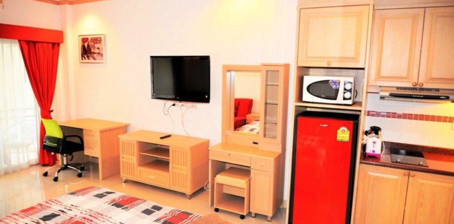 Condo à Pattaya, Thaïlande, 1 chambre à La Santir  № 27777