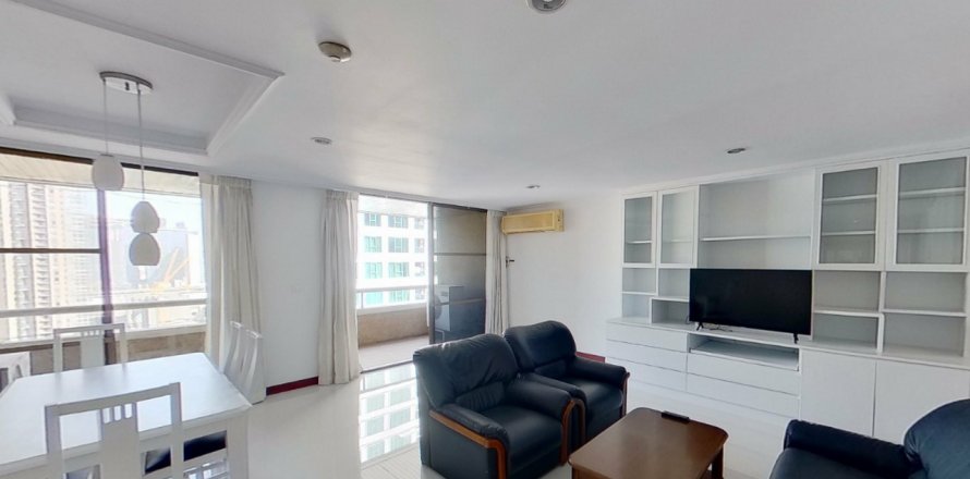 Condo à Bangkok, Thaïlande, 2 chambres à Asoke Towers  № 28553