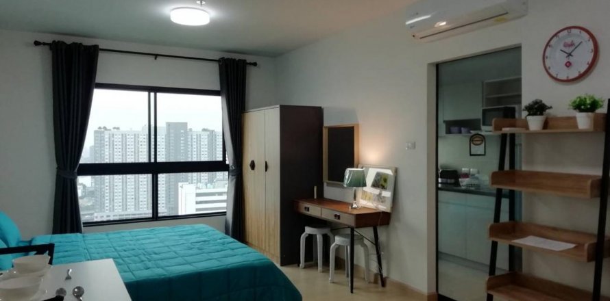 Condo à Bangkok, Thaïlande, 2 chambres à Supalai Loft Talat Phlu Station  № 27432