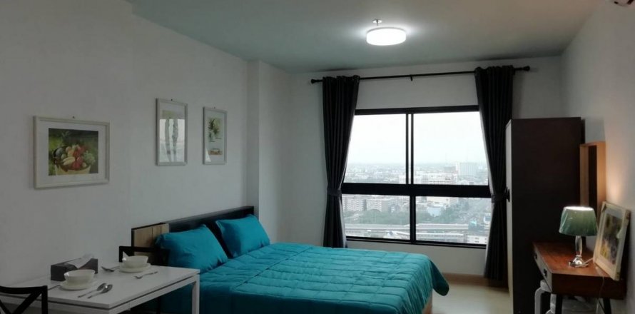 Condo à Bangkok, Thaïlande, 2 chambres à Supalai Loft Talat Phlu Station  № 27435