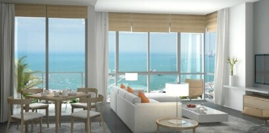 Condo à Pattaya, Thaïlande, 2 chambres  № 29407