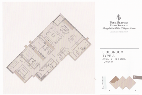 Condo à Bangkok, Thaïlande, 3 chambres  № 29455 - photo 10