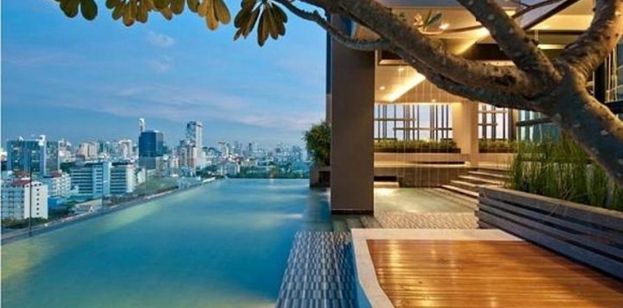 Condo à Bangkok, Thaïlande, 1 chambre  № 30047