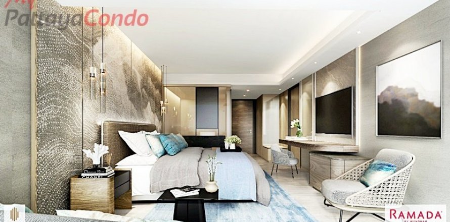 Condo à Pattaya, Thaïlande, 1 chambre  № 32640