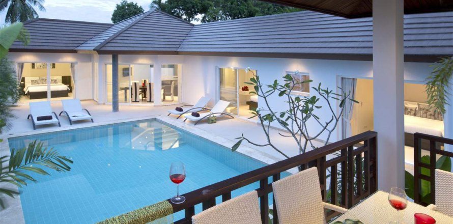 Villa sur Ko Samui, Thaïlande 3 chambres № 35878