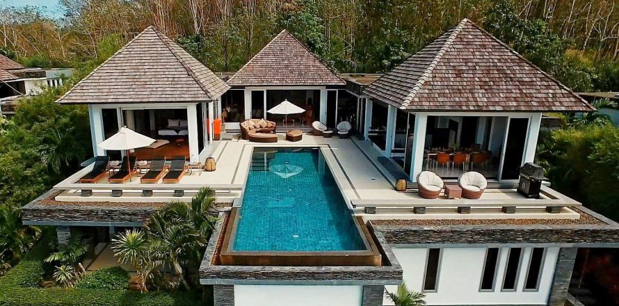 Villa à Bang Tao, Thaïlande 4 chambres № 5405