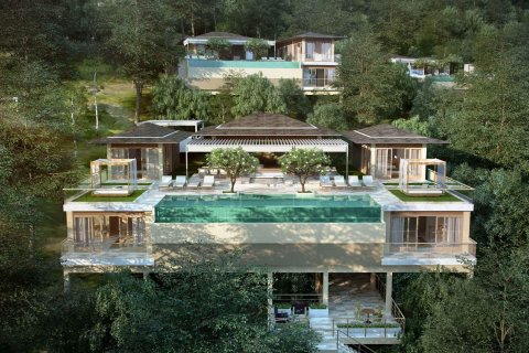 Villa sur Koh Pha Ngan, Thaïlande 4 chambres № 35930 - photo 1