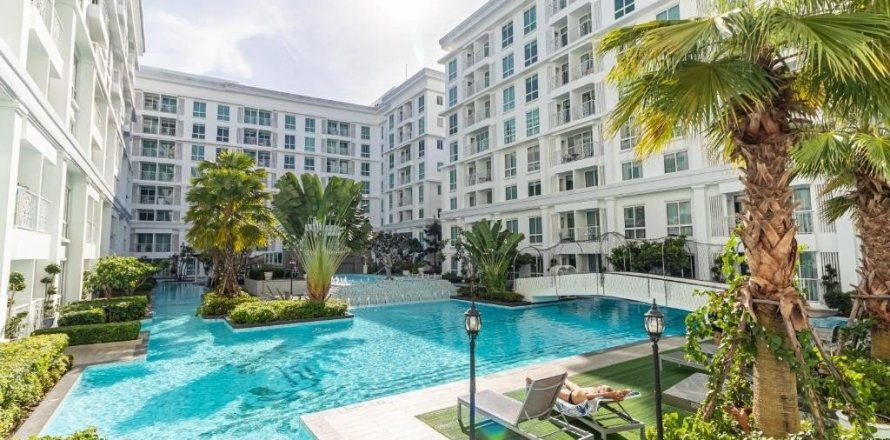 Condo à Pattaya, Thaïlande, 2 chambres à The Orient Resort and Spa  № 39538