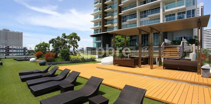 Condo à Pattaya, Thaïlande, 1 chambre à Cetus Beachfront  № 39206