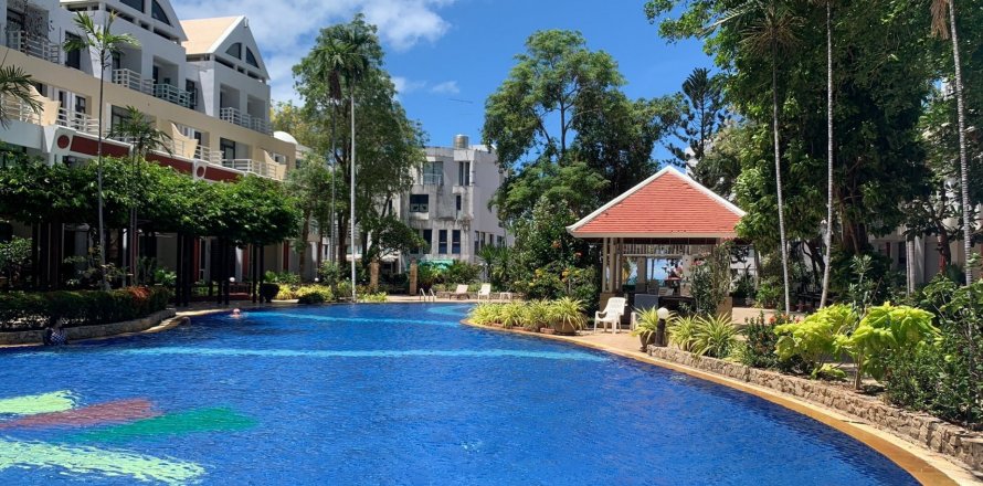 Condo à Pattaya, Thaïlande, 2 chambres à Metro Jomtien Condotel  № 39443