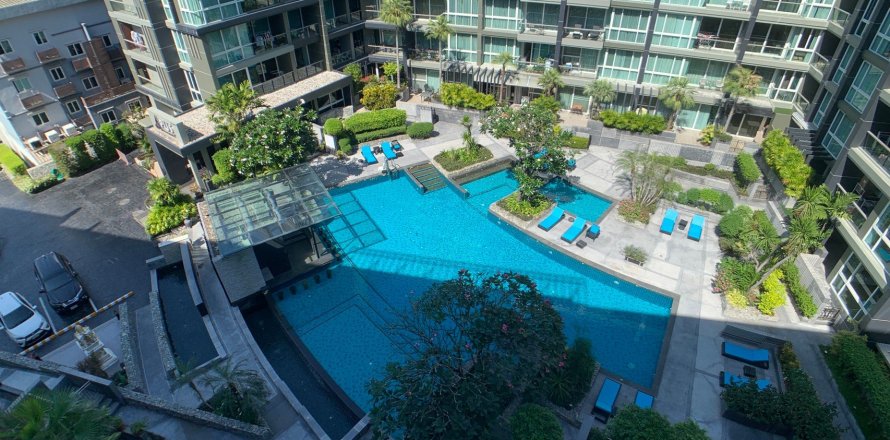 Condo à Pattaya, Thaïlande, 1 chambre à Apus  № 39561