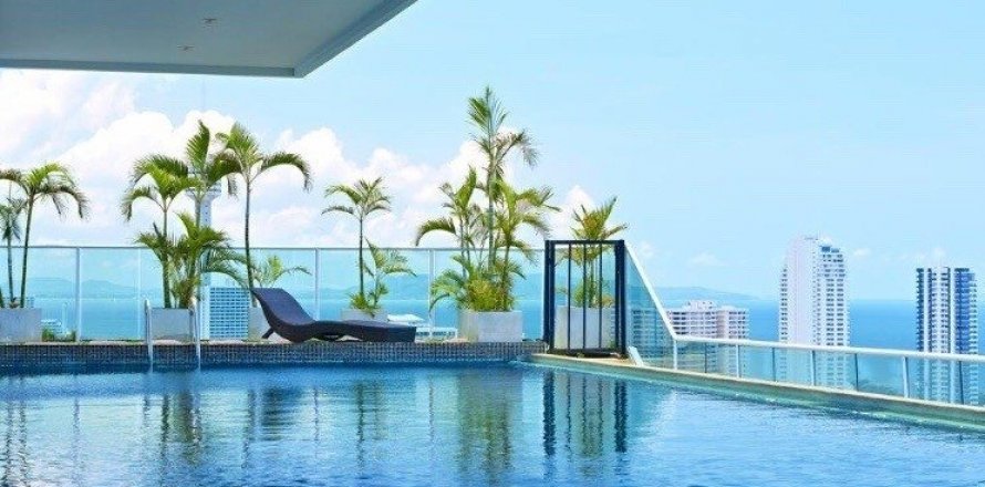 Condo à Pattaya, Thaïlande, 1 chambre à Cosy Beach View  № 39484