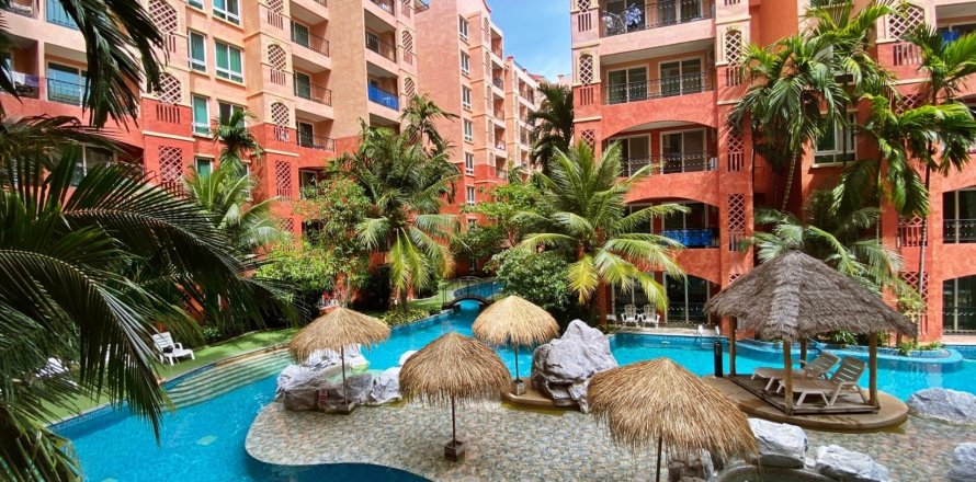 Condo à Pattaya, Thaïlande, 1 chambre à Seven Seas - Cote D'Azur  № 39300