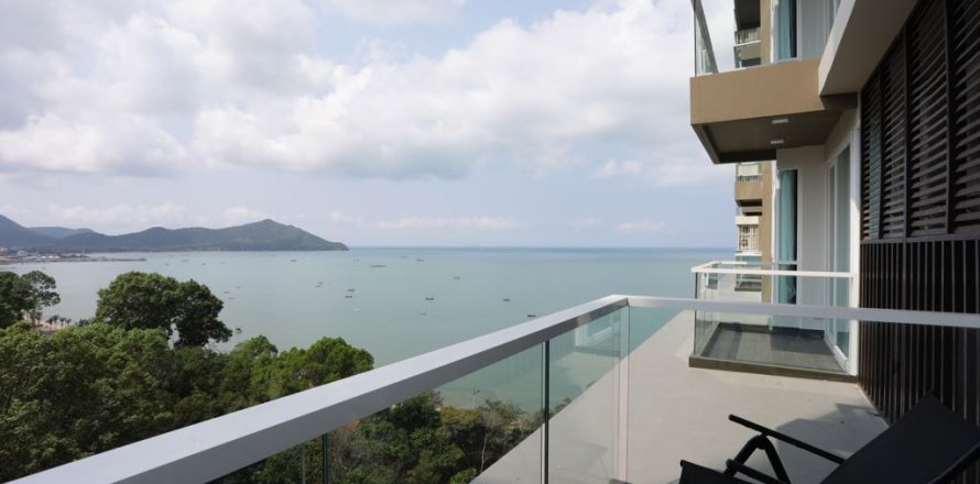 Condo à Sattahip, Thaïlande, 1 chambre  № 37460