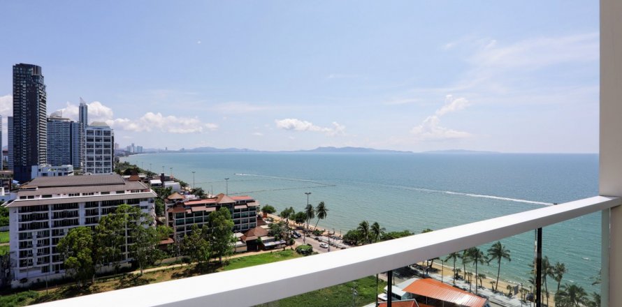 Condo à Pattaya, Thaïlande, 1 chambre à Cetus Beachfront  № 39190