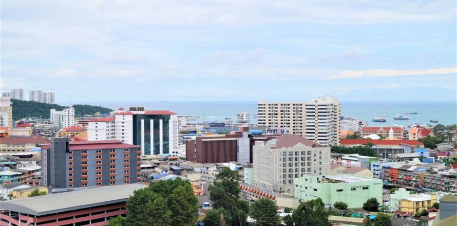 Condo à Pattaya, Thaïlande, 1 chambre à City Garden Tower  № 39892