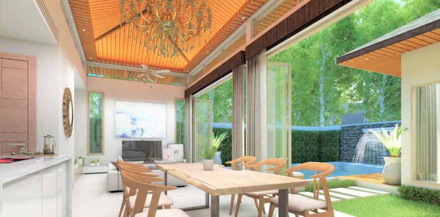 Villa sur Naithon Beach, Thaïlande 3 chambres № 43771
