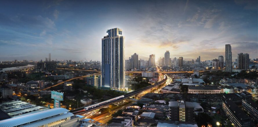 Condo à Bangkok, Thaïlande, 2 chambres  № 45694