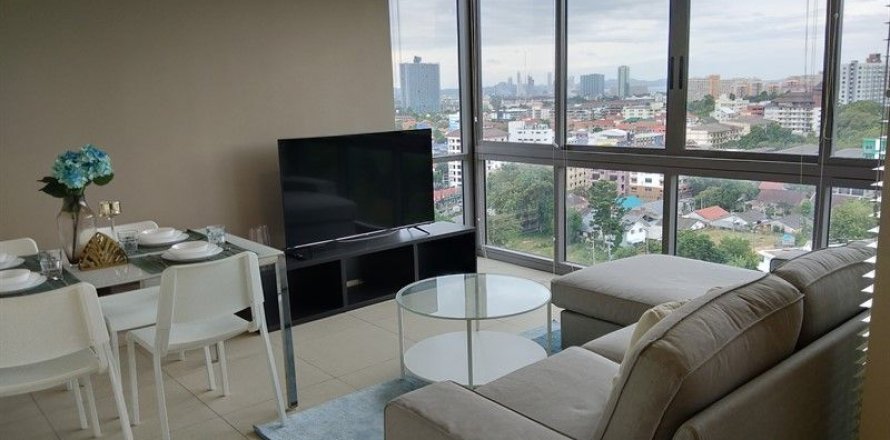 Condo à Pattaya, Thaïlande, 2 chambres  № 45231