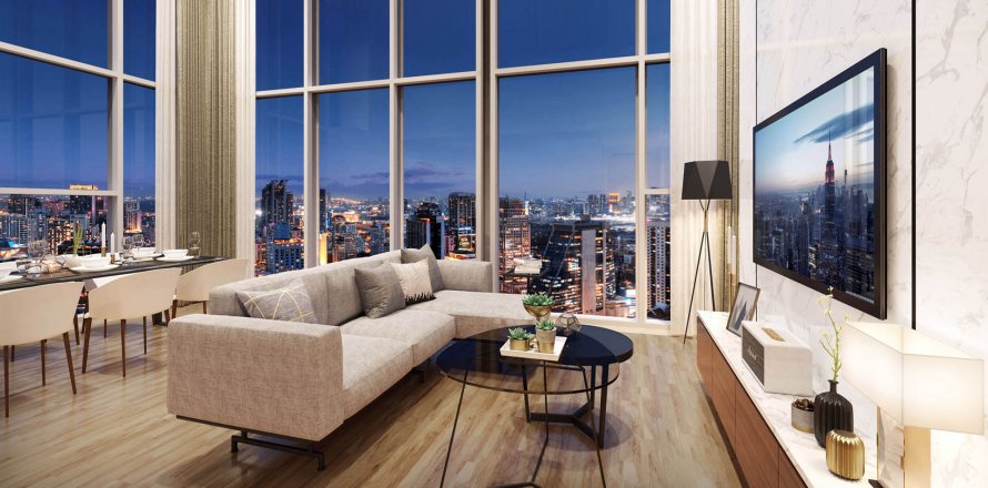 Кондоминиум с 1 спальней в Бангкоке, Таиланд в CLOUD RESIDENCES SUKHUMVIT 23 № 9300