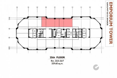 Офис в Бангкоке, Таиланд 329.6м2  № 6698 - фото 1
