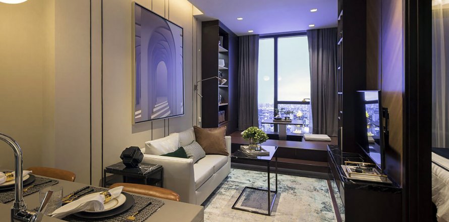 Кондоминиум с 1 спальней в Бангкоке, Таиланд в CLOUD RESIDENCES SUKHUMVIT 23 № 9301