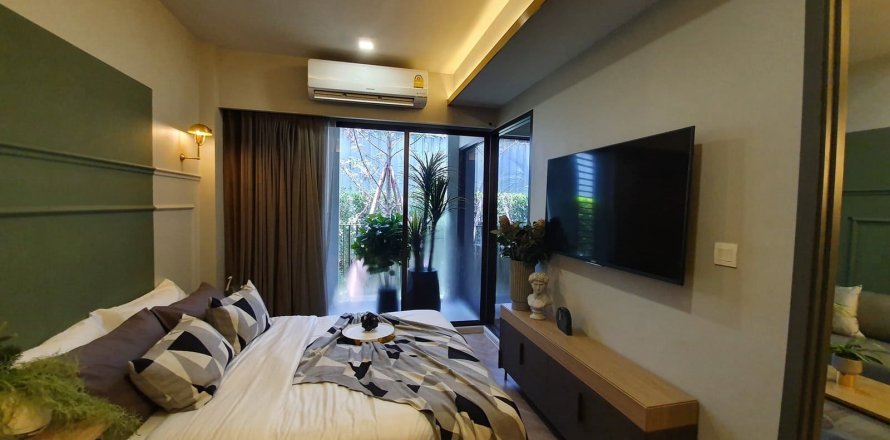 Кондоминиум с 1 спальней в Бангкоке, Таиланд в CHAPTER CHULA-SAMYAN № 10947