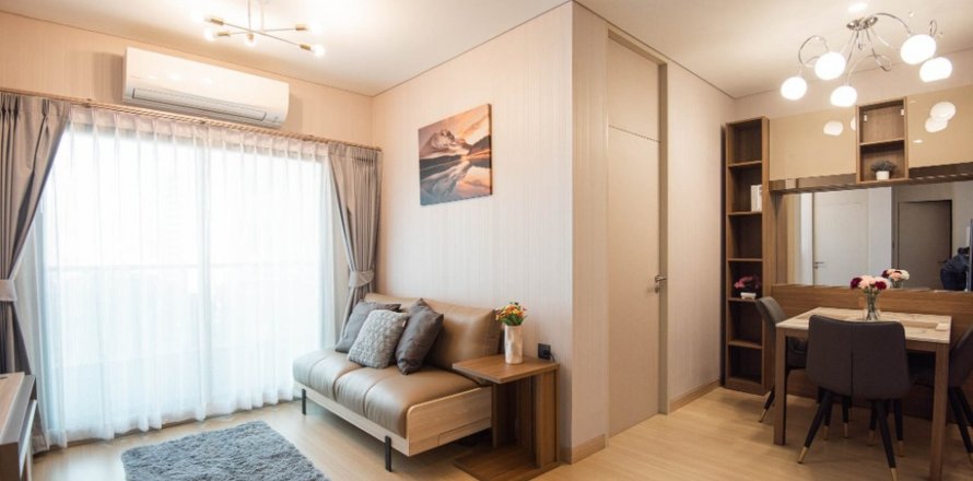 Кондоминиум с 2 спальнями в Бангкоке, Таиланд в LUMPINI SUITE PHETCHABURI - MAKKASAN № 25950