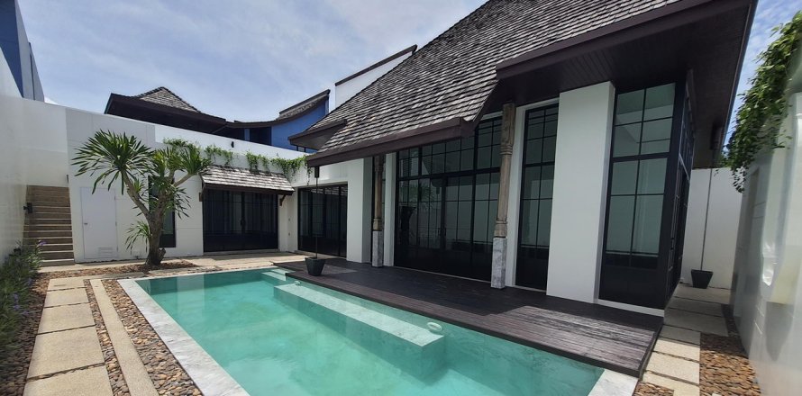 Вилла в Mono Luxury Villa Pasak, Пхукет, Таиланд с 2 спальнями  № 3149
