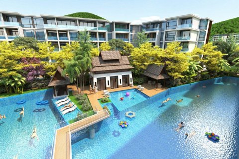 Квартира на Пляже Найтон, Таиланд с 3 комнатами  № 43530 - фото 3