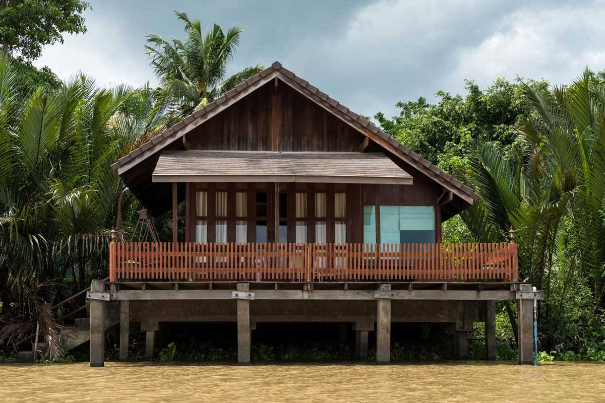 หรูหราแบบลัทธิจุลนิยม ลักษณะที่อยู่อาศัยไทย