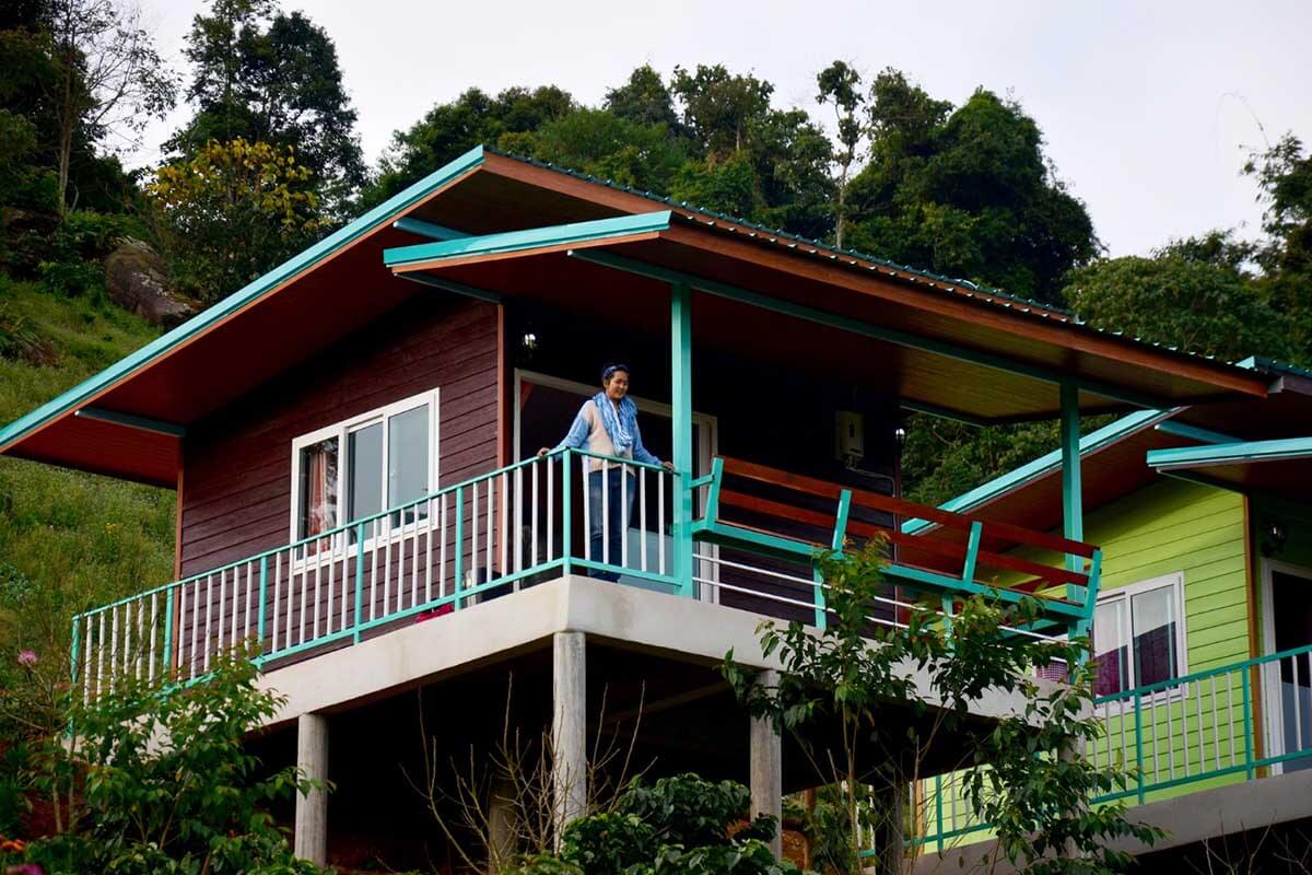 หรูหราแบบลัทธิจุลนิยม ลักษณะที่อยู่อาศัยไทย