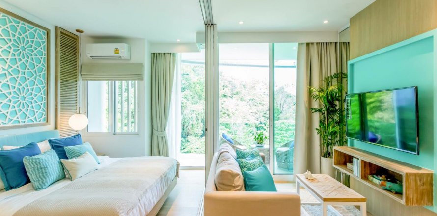 Condo in Phuket, Thailand, 1 bedroom in Grand Breeze Park Condotel  № 6142