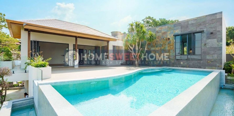 Villa on Ko Samui, Thailand 4 bedrooms № 8140