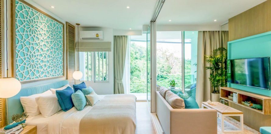 Condo in Phuket, Thailand, 1 bedroom in Grand Breeze Park Condotel  № 6144