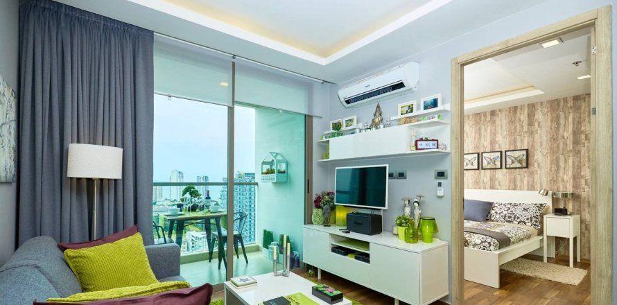 Condo in Pattaya, Thailand, 1 bedroom in THE PEAK TOWERS  № 9887