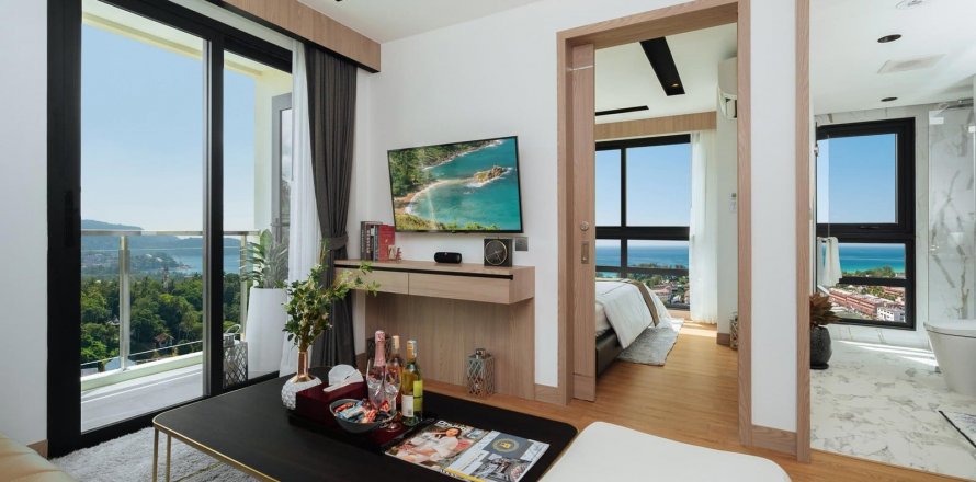 Condo in Phuket, Thailand, 2 bedrooms in VIP Karon condominium  № 18517