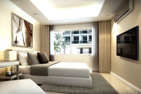 Condo on Jomtien Beach, Pattaya, Thailand, 1 bedroom  № 19726 - photo 1