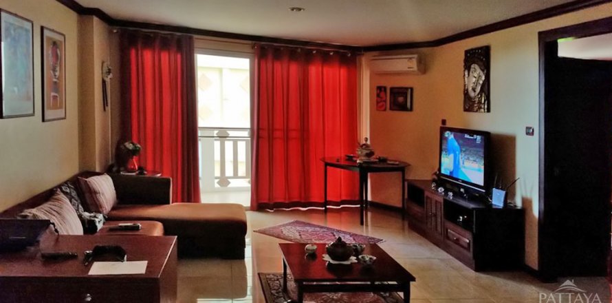 Condo on Jomtien Beach, Pattaya, Thailand, 2 bedrooms  № 20334