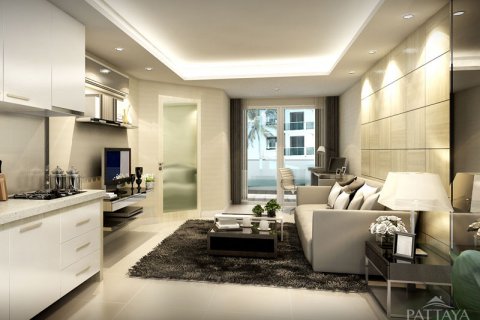 Condo on Jomtien Beach, Pattaya, Thailand, 1 bedroom  № 19726 - photo 2