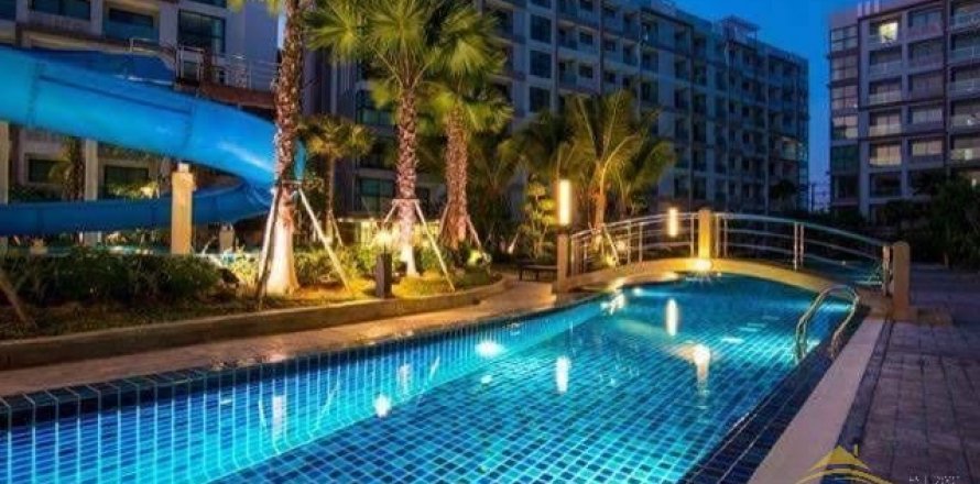 Condo on Jomtien Beach, Pattaya, Thailand, 2 bedrooms  № 21190