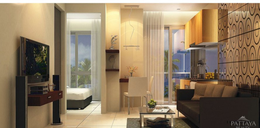 Condo in Pattaya, Thailand, 2 bedrooms in Arcadia Beach Resort  № 21019